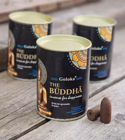 GOLOKA - The Buddha, rökelsekoner backflow