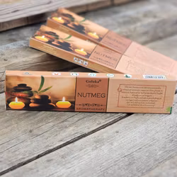 GOLOKA - Aromatherapy Nutmeg, rökelsepinnar