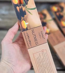 GOLOKA - Aromatherapy Nutmeg, rökelsepinnar