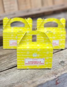 Satya - Citronella, rökelsekoner backflow