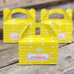 Satya - Citronella, rökelsekoner backflow