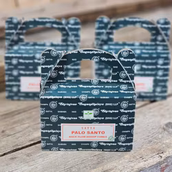 Satya - Palo Santo, rökelsekoner backflow