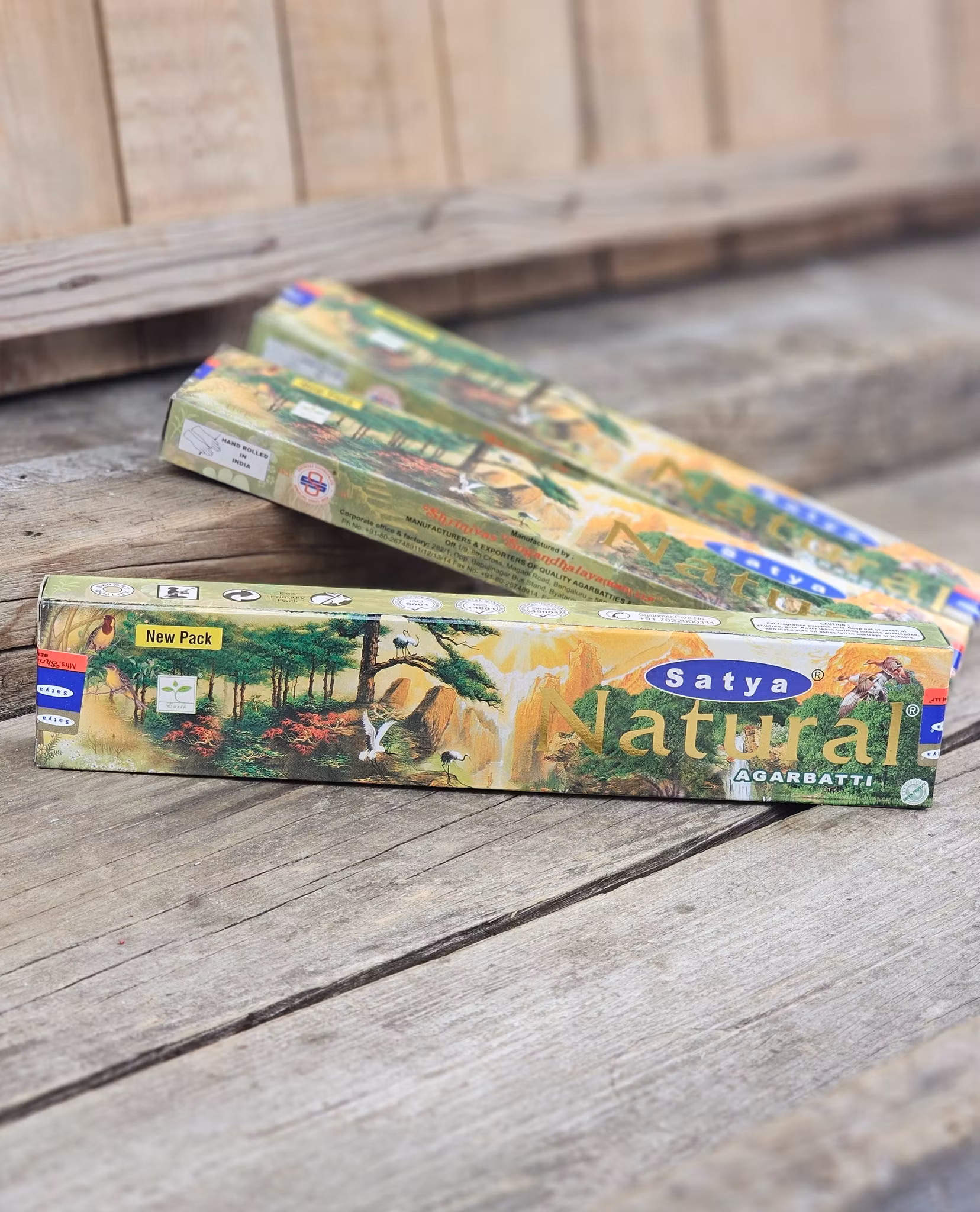 Satya Natural rökelsepinnar 15 g – framsida