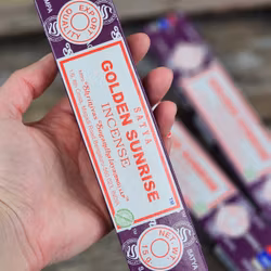 Satya - Golden Sunrise, rökelsepinnar