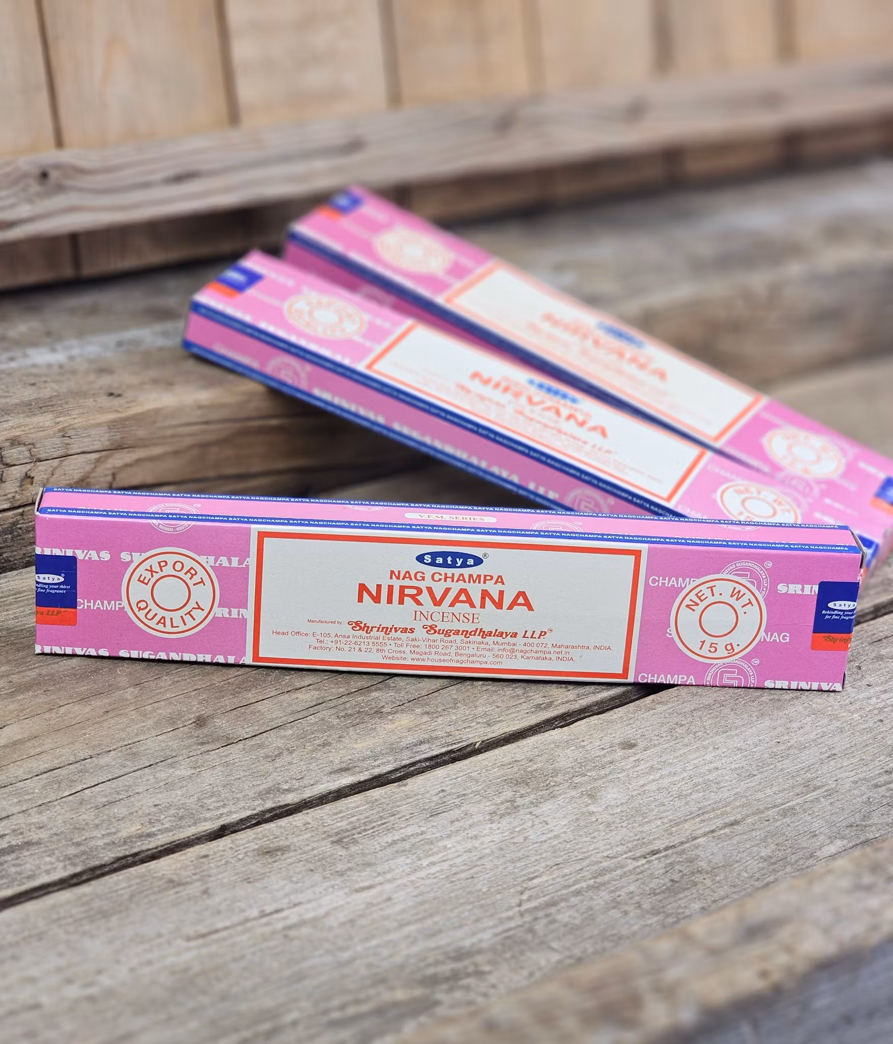 Satya - Nag Champa Nirvana, rökelsepinnar