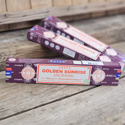 Satya - Golden Sunrise, rökelsepinnar