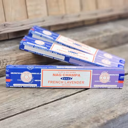 Satya Sai Baba Combo Serie - Nag Champa och French Lavender, rökelsepinnar