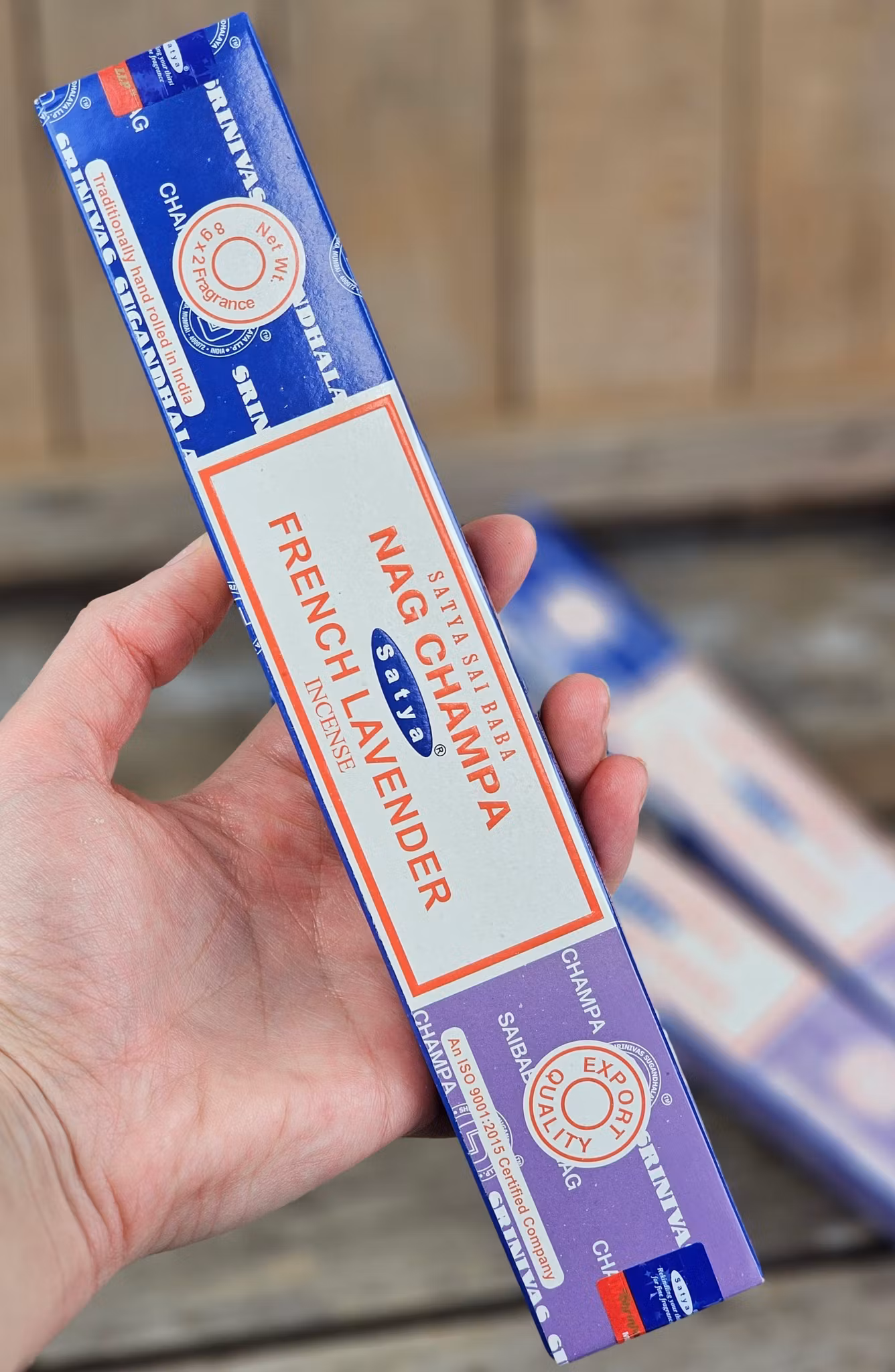 Satya Sai Baba Combo Serie - Nag Champa & French Lavender, rökelsepinnar