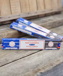 Satya Sai Baba Combo Serie - Nag Champa & Good Vibes, rökelsepinnar