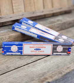 Satya Sai Baba Combo Serie - Nag Champa och Good Vibes, rökelsepinnar