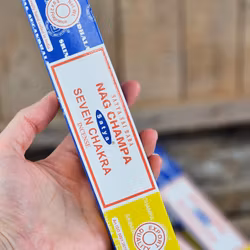 Satya Sai Baba Combo Serie - Nag Champa och Seven Chakra, rökelsepinnar