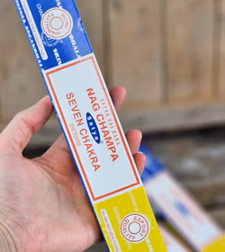 Satya Sai Baba Combo Serie - Nag Champa och Seven Chakra, rökelsepinnar