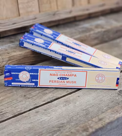 Satya Sai Baba Combo Serie - Nag Champa och Persian Musk, rökelsepinnar