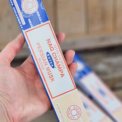 Satya Sai Baba Combo Serie - Nag Champa och Persian Musk, rökelsepinnar