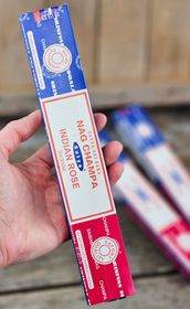 Satya Sai Baba Combo Serie - Nag Champa & Indian Rose, rökelsepinnar