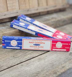 Satya Sai Baba Combo Serie - Nag Champa & Indian Rose, rökelsepinnar