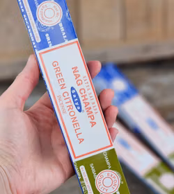 Satya Sai Baba Combo Serie - Nag Champa och Green Citronella, rökelsepinnar