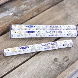 Satya Hexa Series - Silver Rain, rökelsepinnar