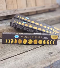 Green Tree - Moon Phases, rökelsepinnar