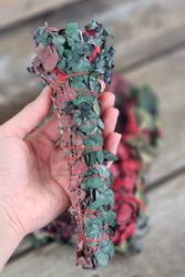 Eukalyptusblad i kombination med Dragons blood