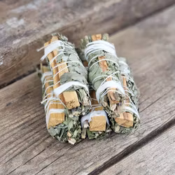 Palo Santo (Heligt trä) i kombination med Eukalyptus