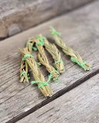 Sweetgrass (Sötgräs) – flätad rökelsebunt (ca 10 cm)