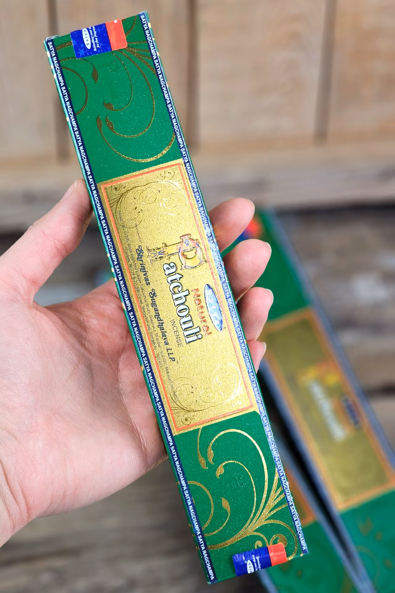 Satya - Natural Patchouli, rökelsepinnar