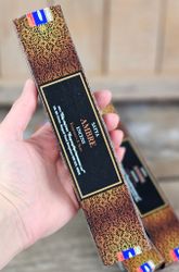 Satya - Amber, rökelsepinnar