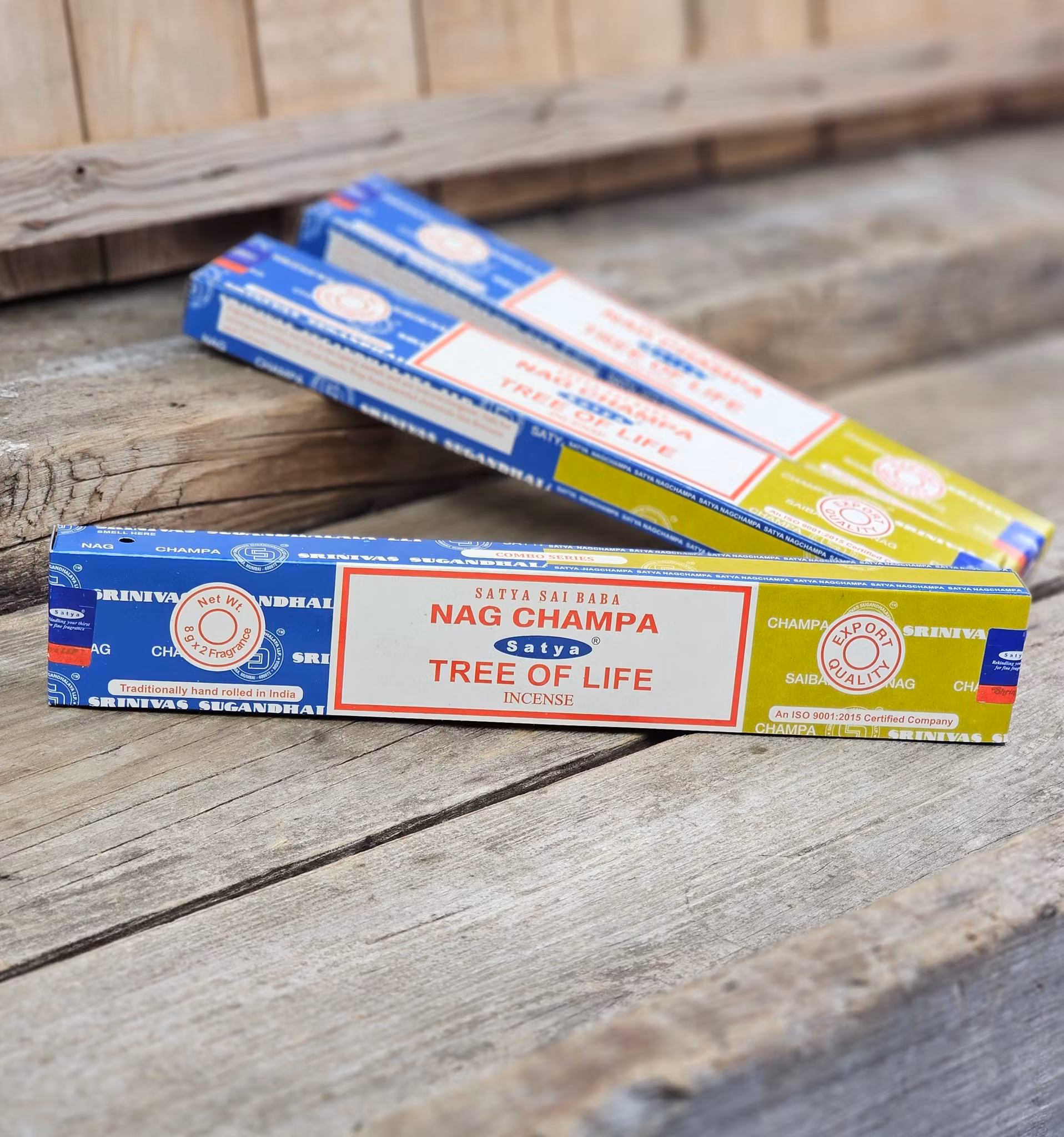 Satya Sai Baba Combo Serie - Nag Champa & Tree Of Life, rökelsepinnar