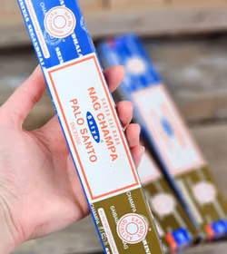 Satya Sai Baba Combo Serie - Nag Champa och Palo Santo, rökelsepinnar