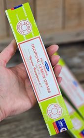Satya - Nag Champa Tropical Lemon Grass, rökelsepinnar
