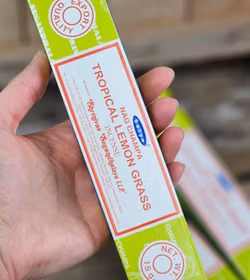 Satya - Nag Champa Tropical Lemon Grass, rökelsepinnar