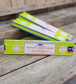 Satya - Nag Champa Tropical Lemon Grass, rökelsepinnar