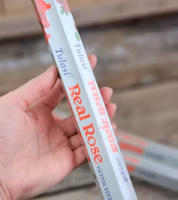 Tulasi - Real Rose, rökelsepinnar