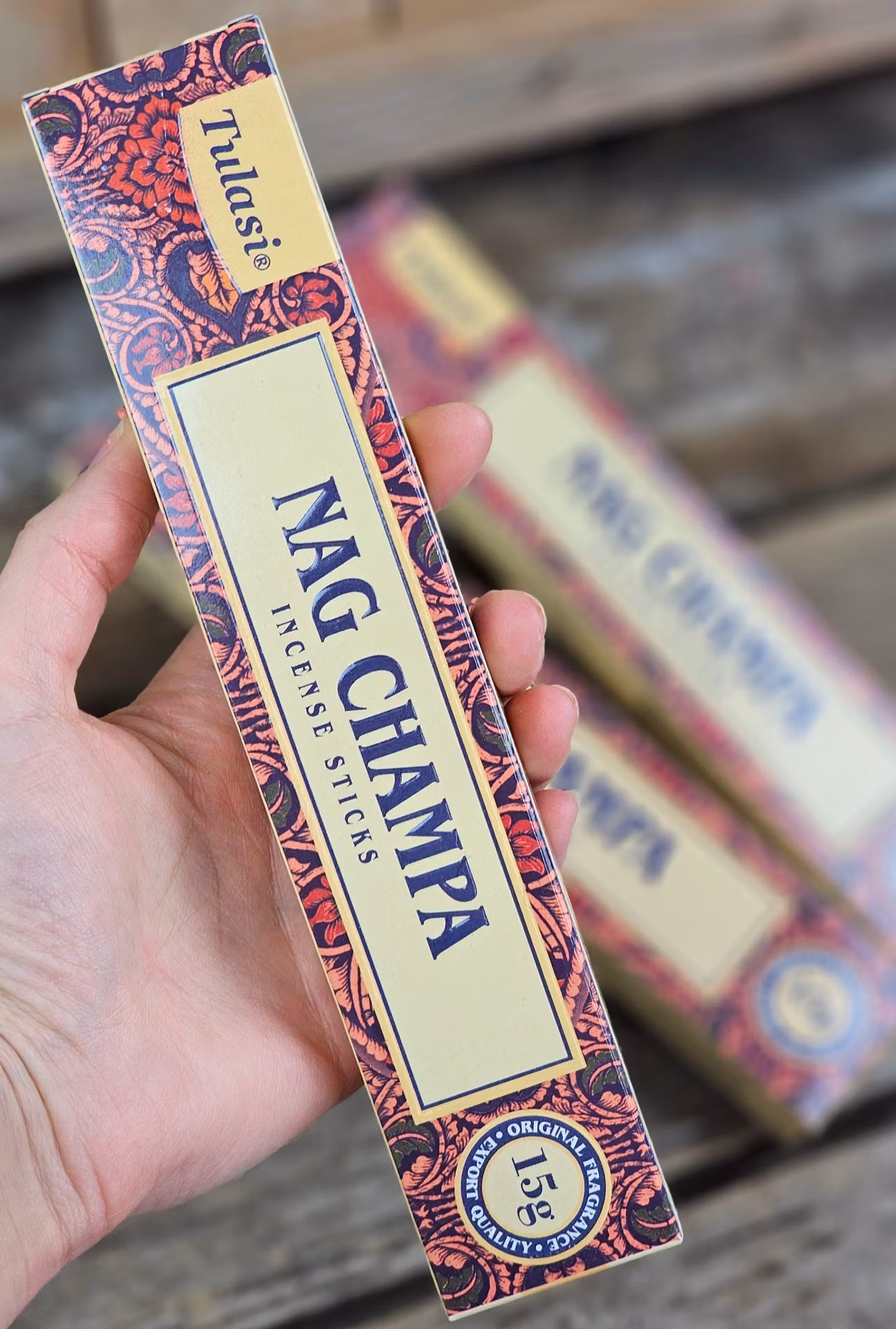 Tulasi - Nag Champa Original, rökelsepinnar