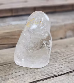 Bergkristall, polerad kristall stående friform #1