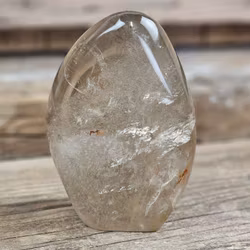 Rökkvarts, polerad kristall stående friform #3