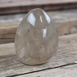 Rökkvarts, polerad kristall stående friform #4