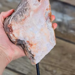 Rosa Ametist, polerad skiva XL #22