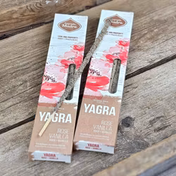 Sagrada Madre -  YAGRA, Rosor & Vanilj rökelsepinnar