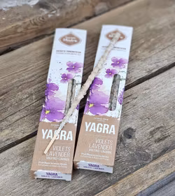 Sagrada Madre -  YAGRA, Viol & Lavendel rökelsepinnar