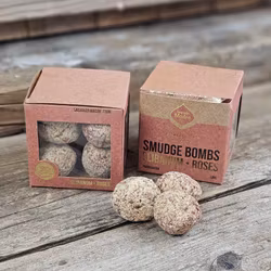 Sagrada Madre - Premium Bombitas, Olibanum & Rosor rökelsebollar