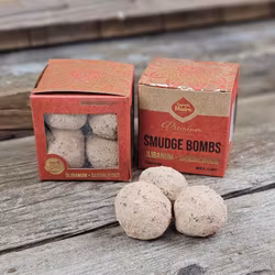 Sagrada Madre - Premium Bombitas, Olibanum & Sandalwood rökelsebollar