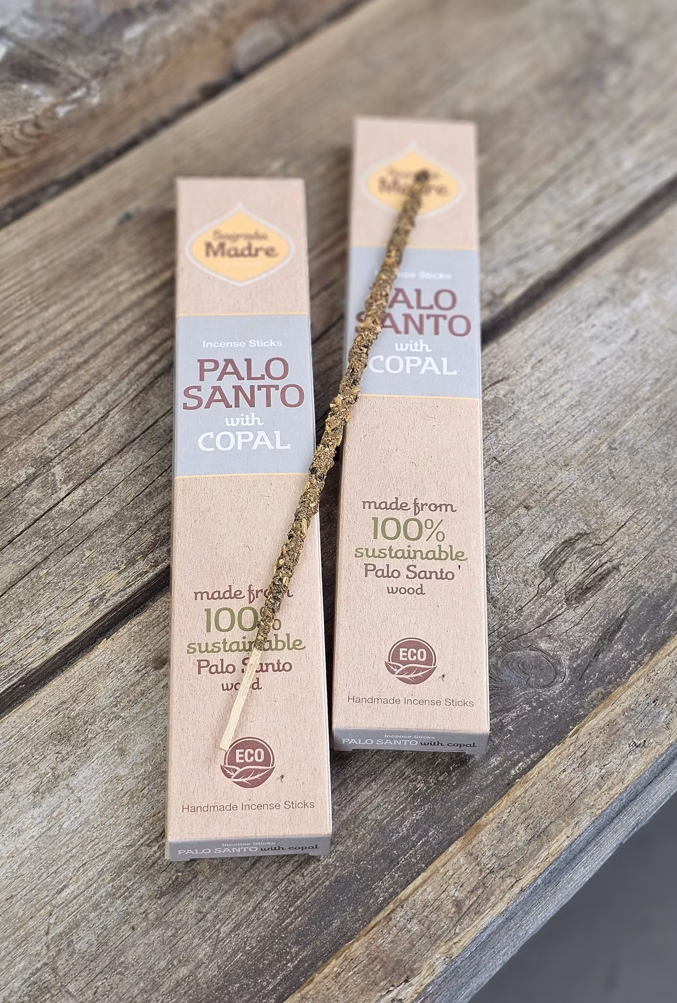 Sagrada Madre - Palo Santo med Copal, rökelsepinnar
