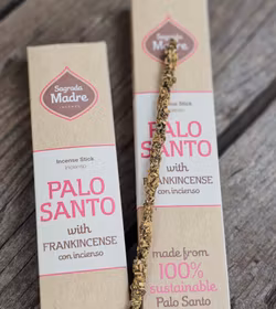 Sagrada Madre - Palo Santo med Frankincense, rökelsepinnar