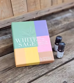 Aromafume - White Sage presentförpackning, Eterisk olja Aromaterapi