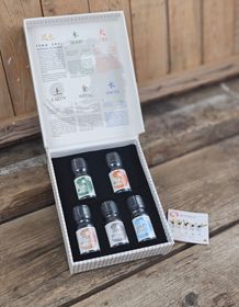 Aromafume - Feng Shui essential oil blend set, Eterisk olja Aromaterapi