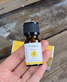 Aromafume – Manipura Solar Plexus Chakra (3:e chakrat, Gul), eterisk oljeblandning 10 ml