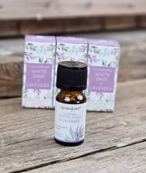 Aromafume – White Sage & Lavender (Vit Salvia & Lavendel), eterisk oljeblandning 10 ml