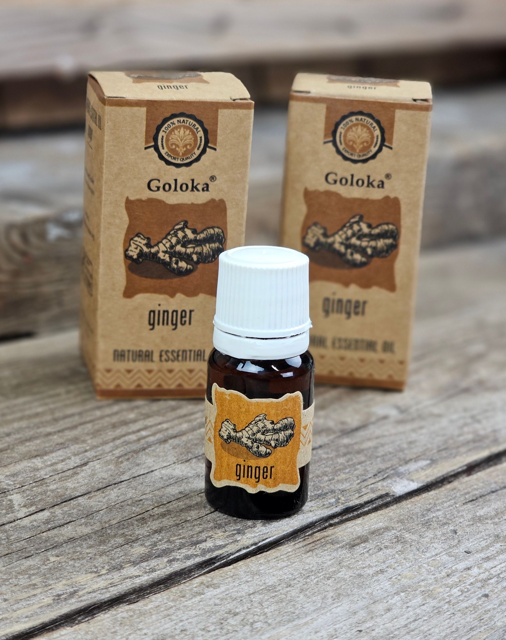 Goloka - Ginger, Eterisk olja Aromaterapi